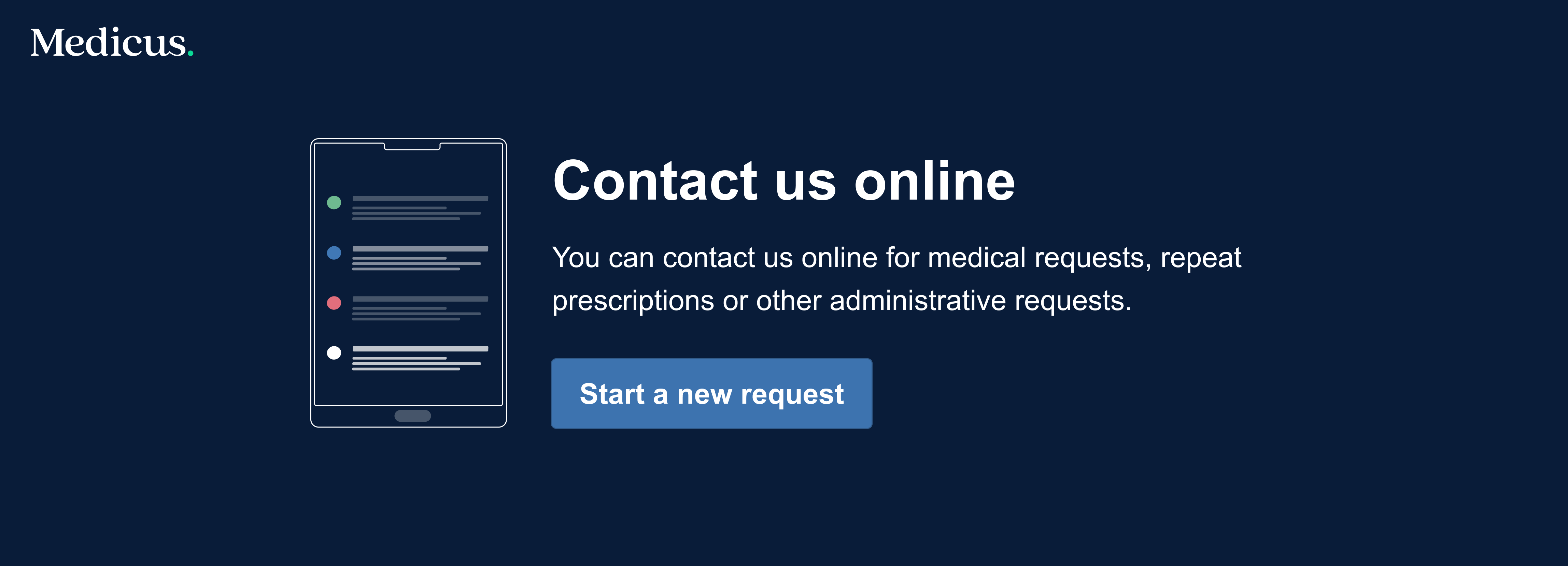 Medicusonlinerequests